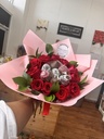 Roses & Strawberries Bouquet